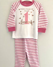 Load image into Gallery viewer, Personalised Pink Pyjamas
